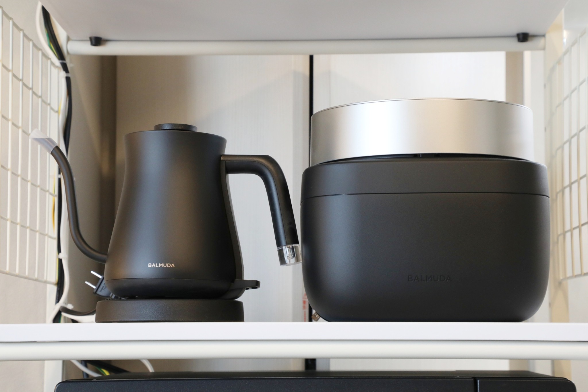 Room 103 BALMUDA kettle and rice cooker